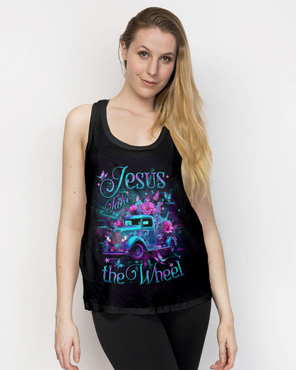 Jesus Take The Wheel Women's All Over Print Shirt - Yhdu0612233