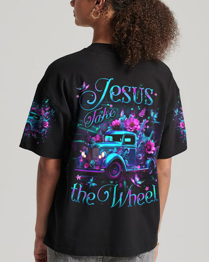 Jesus Take The Wheel Women's All Over Print Shirt - Yhdu0612233