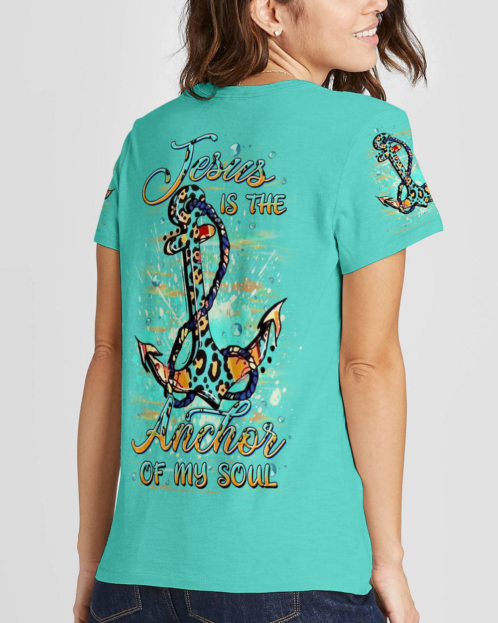 Jesus Is The Anchor Of My Soul Women's All Over Print Shirt - Yhdu2508233