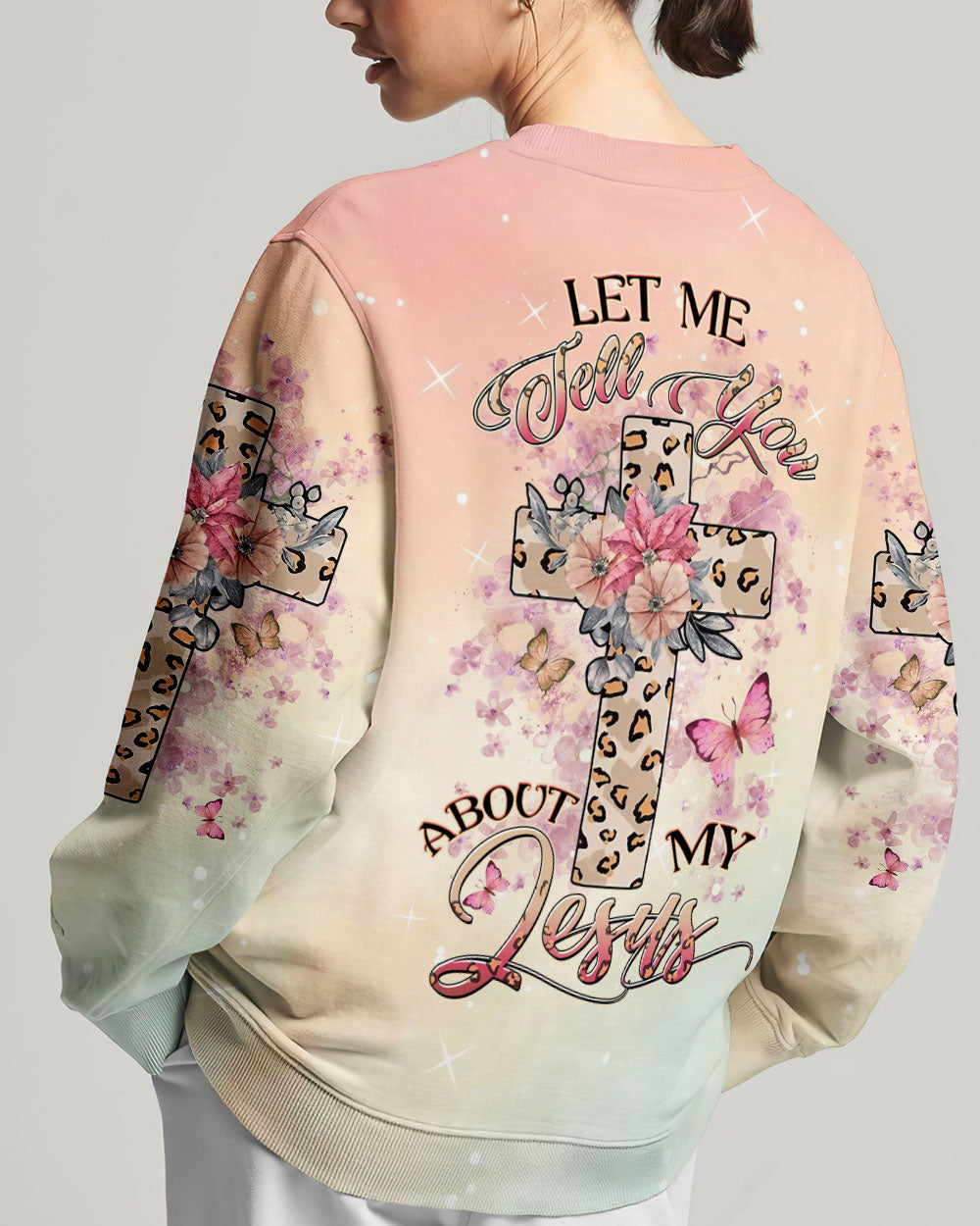 Let Me Tell You About My Jesus Women's All Over Print Shirt - Yhdu2809233