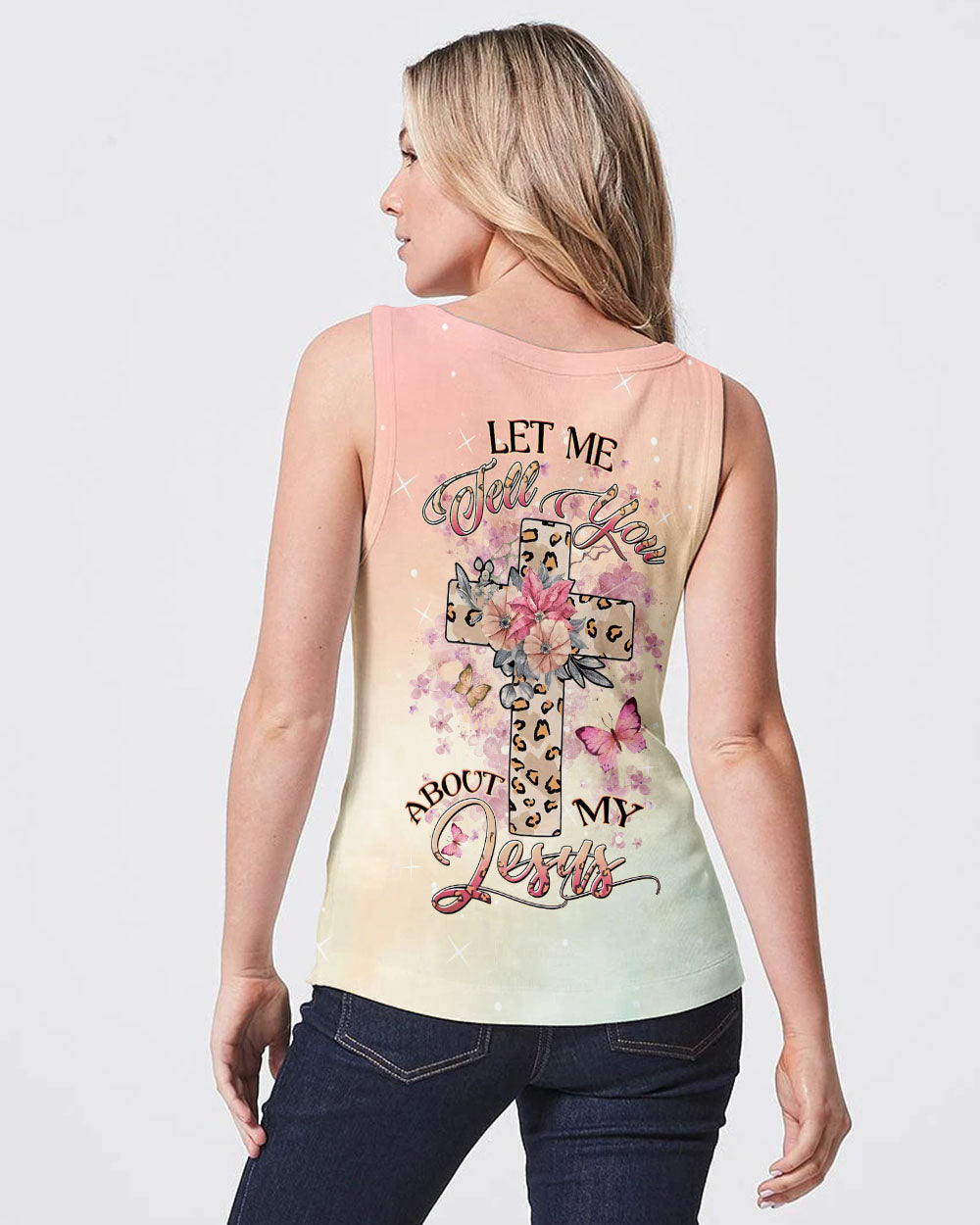 Let Me Tell You About My Jesus Women's All Over Print Shirt - Yhdu2809233