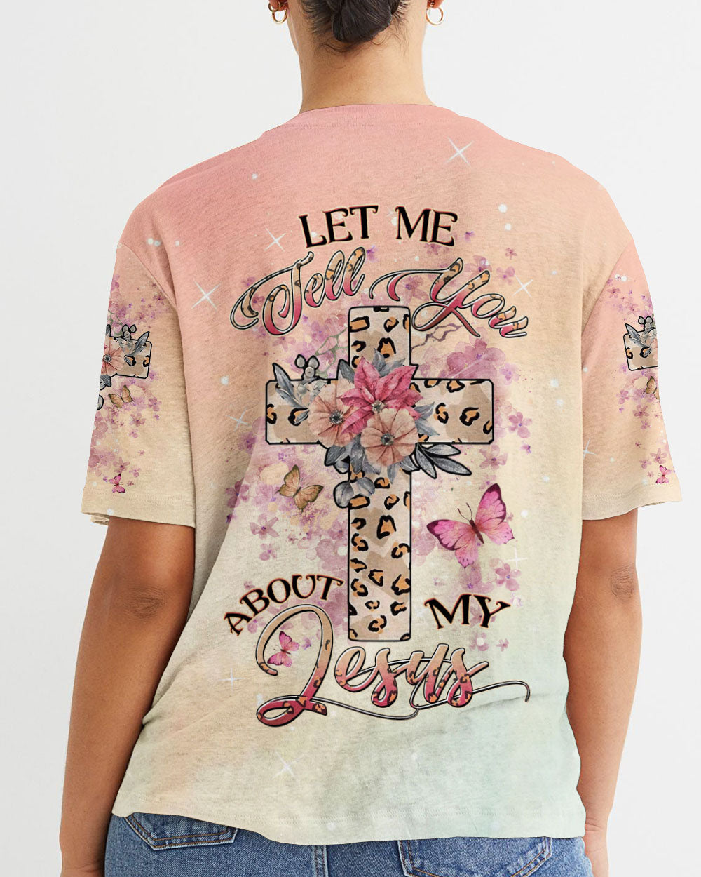 Let Me Tell You About My Jesus Women's All Over Print Shirt - Yhdu2809233