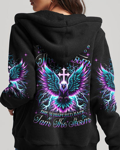 I Am The Storm Eagle Cross Women's All Over Print Shirt - Yhdu2811233