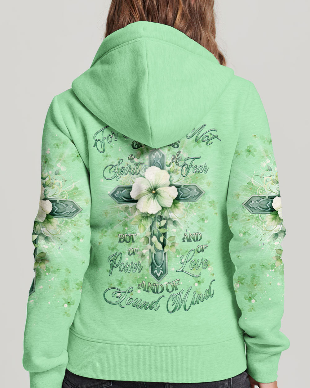 For God Has Not Given Us A Spirit Of Fear Women's All Over Print Shirt - Yhdu3108234