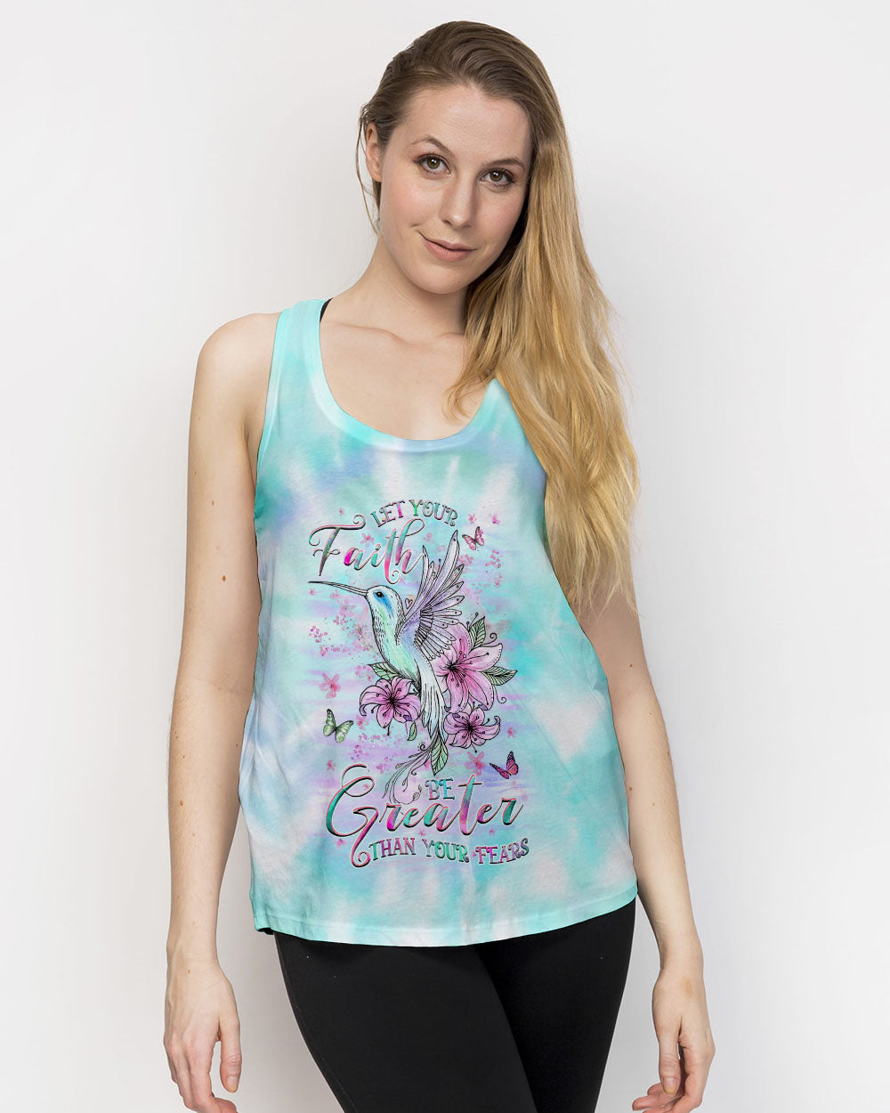 Let Your Faith Be Greater Than Your Fear Women's All Over Print Shirt - Yhhg0410233