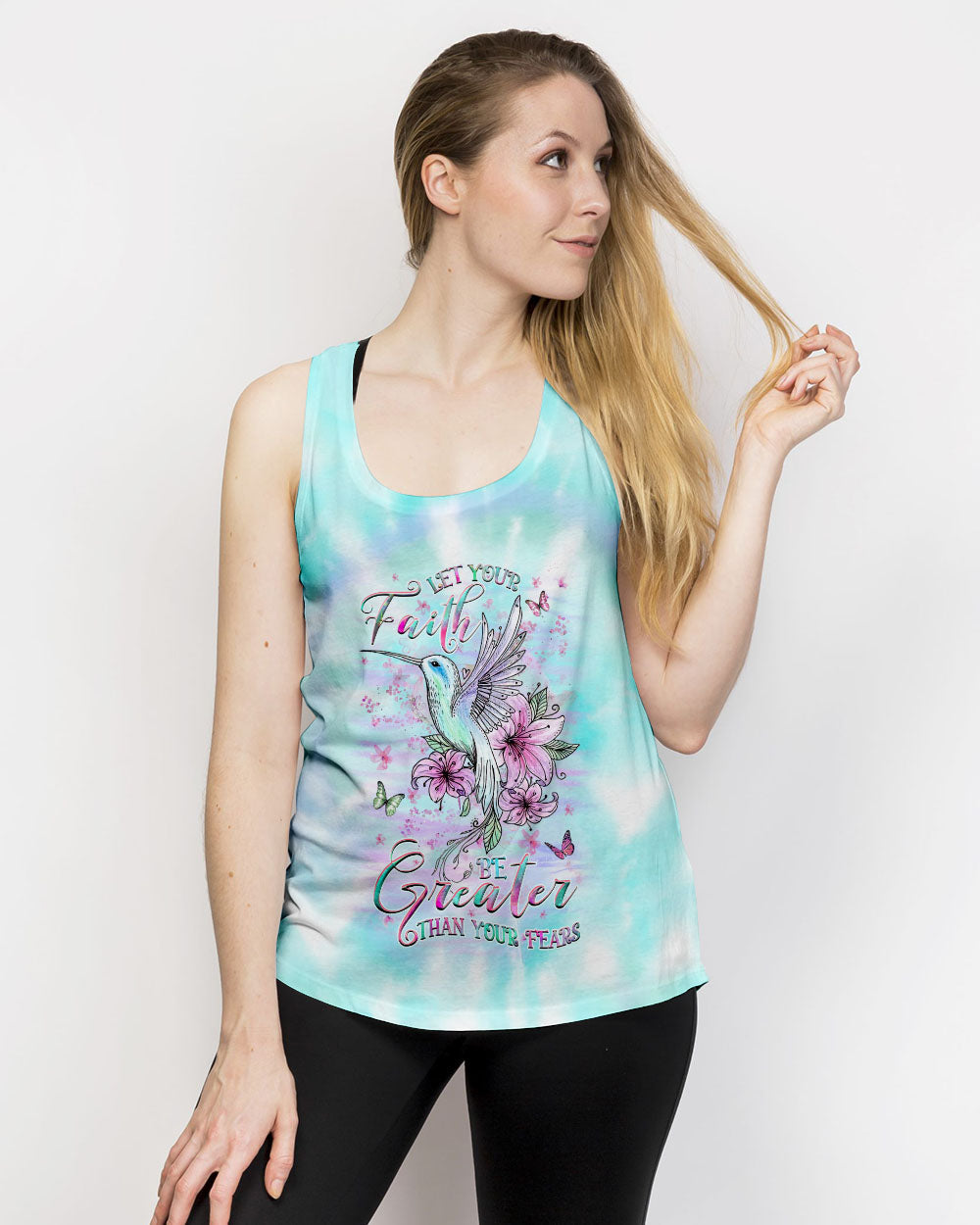 Let Your Faith Be Greater Than Your Fear Women's All Over Print Shirt - Yhhg0410233