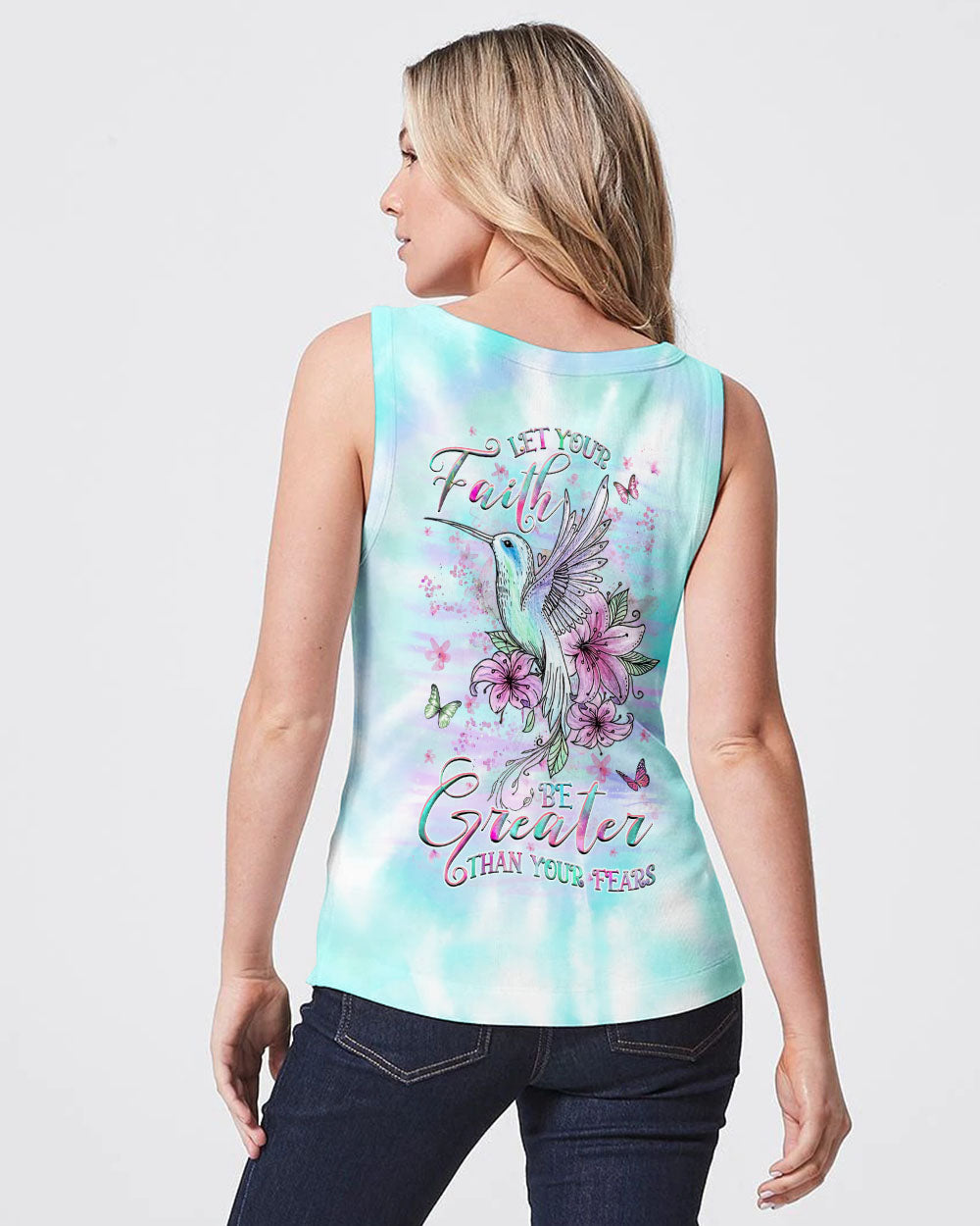 Let Your Faith Be Greater Than Your Fear Women's All Over Print Shirt - Yhhg0410233