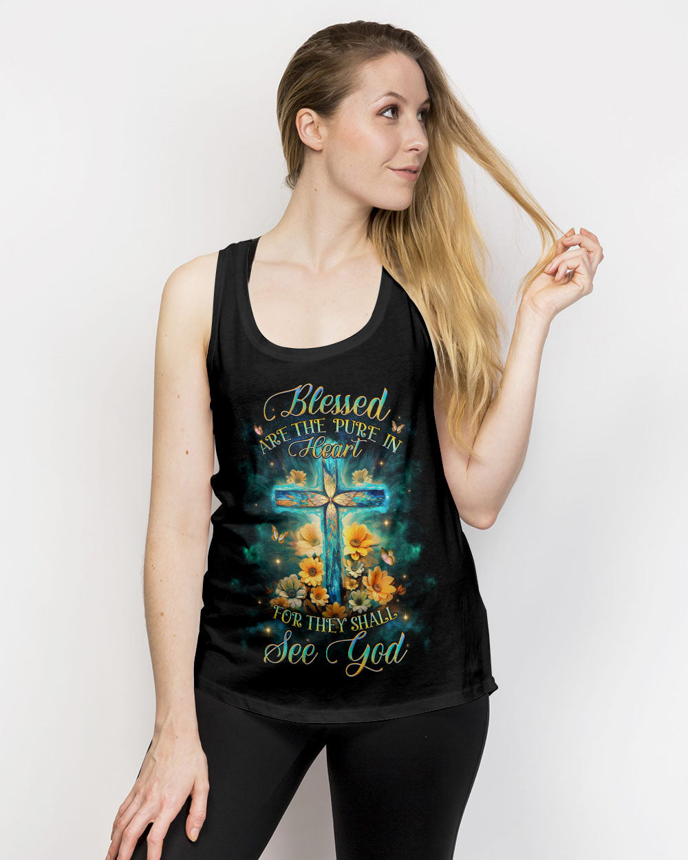 Blessed Are The Pure In Heart Women's All Over Print Shirt - Yhhg0510234