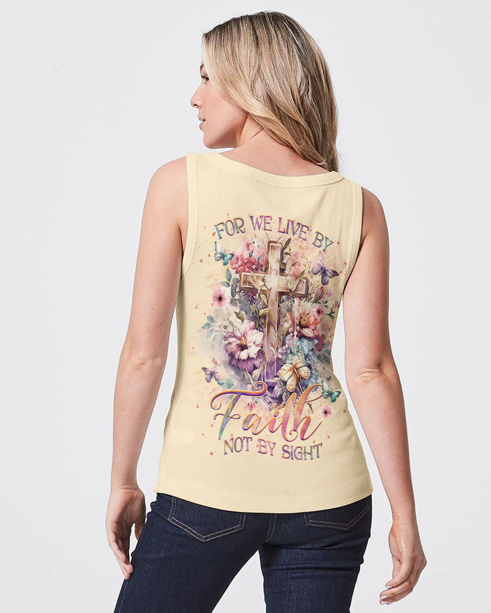 For We Live By Faith Not By Sight Women's All Over Print Shirt - Yhhg0609232