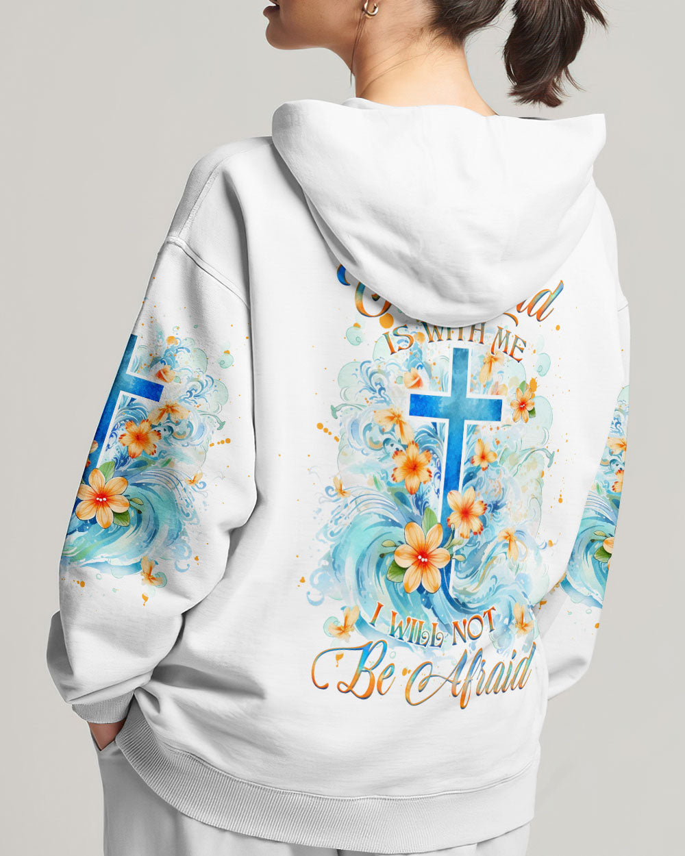 The Lord Is With Me Women's All Over Print Shirt - Yhhg0610233