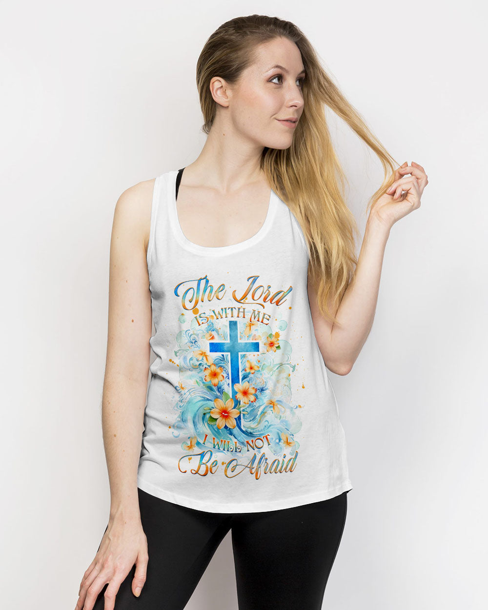 The Lord Is With Me Women's All Over Print Shirt - Yhhg0610233