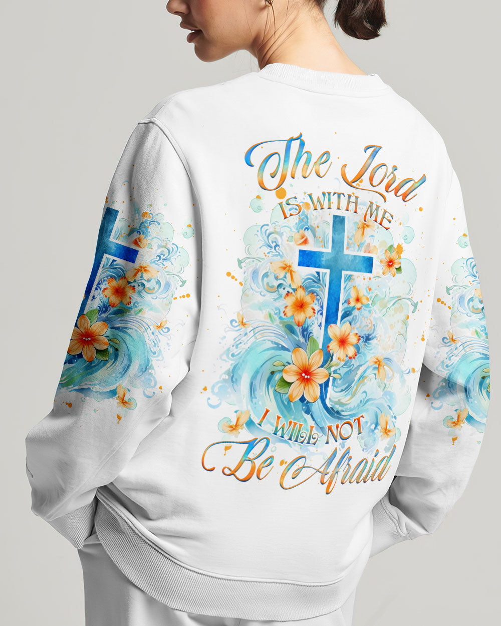 The Lord Is With Me Women's All Over Print Shirt - Yhhg0610233