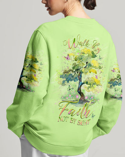 Walk By Faith Not By Sight Women's All Over Print Shirt - Yhhg0709233