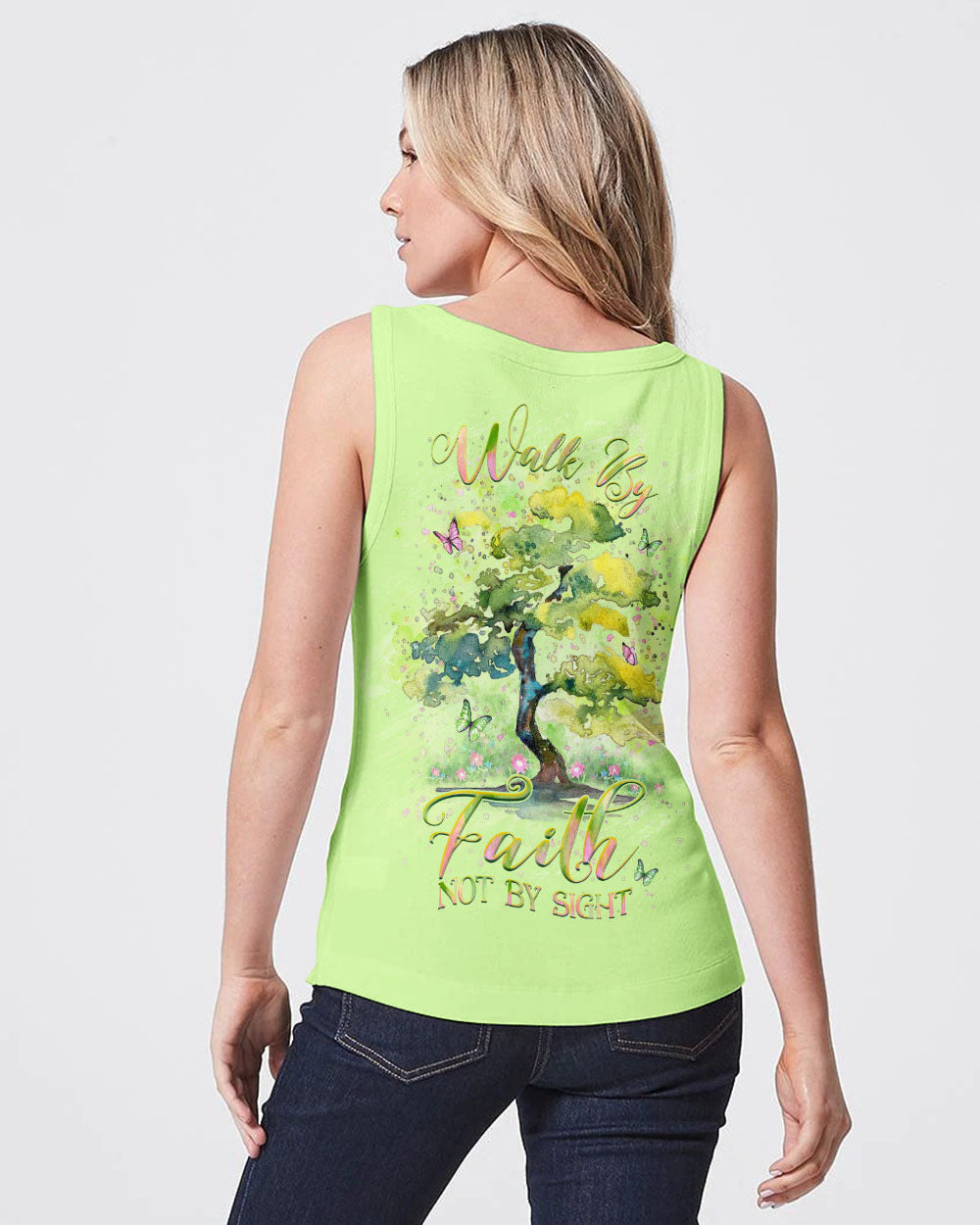 Walk By Faith Not By Sight Women's All Over Print Shirt - Yhhg0709233