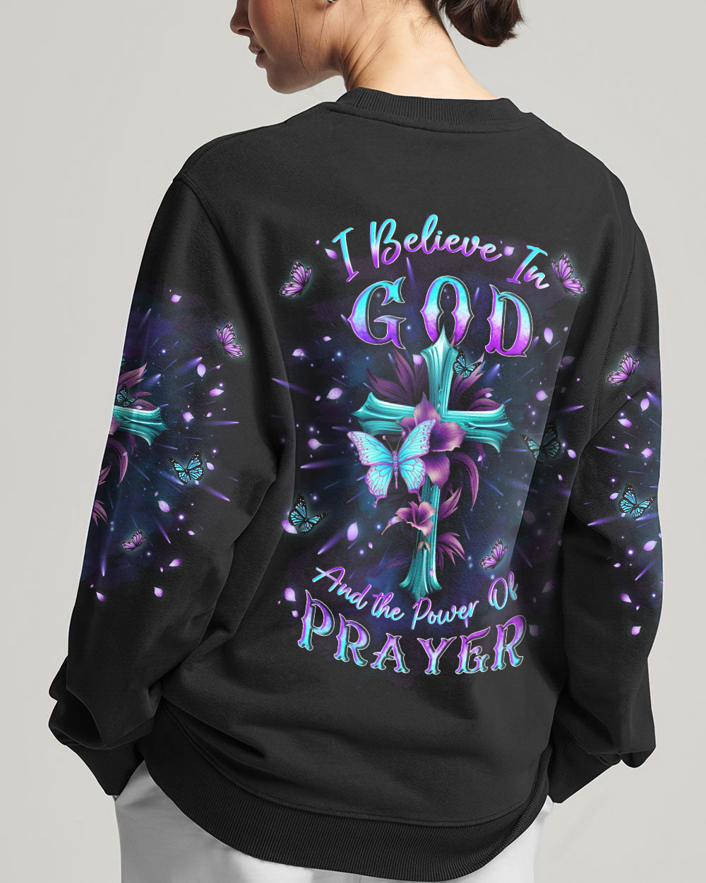 I Believe In God Women's All Over Print Shirt - Yhkd0311232