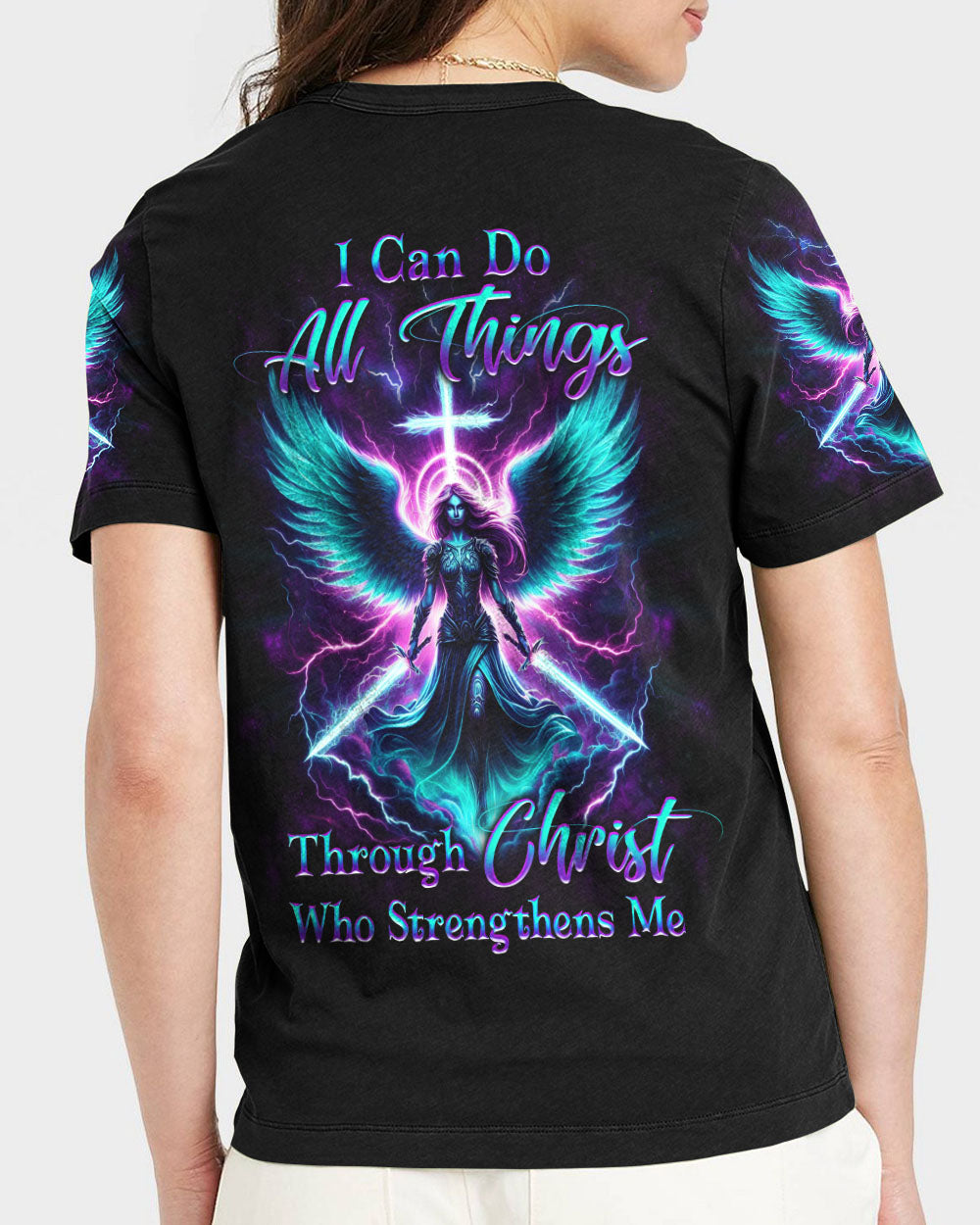 I Can Do All Things Women's All Over Print Shirt - Yhkd0403244