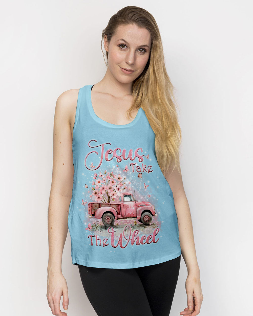 Jesus Take The Wheel Women's All Over Print Shirt - Yhkd0803244