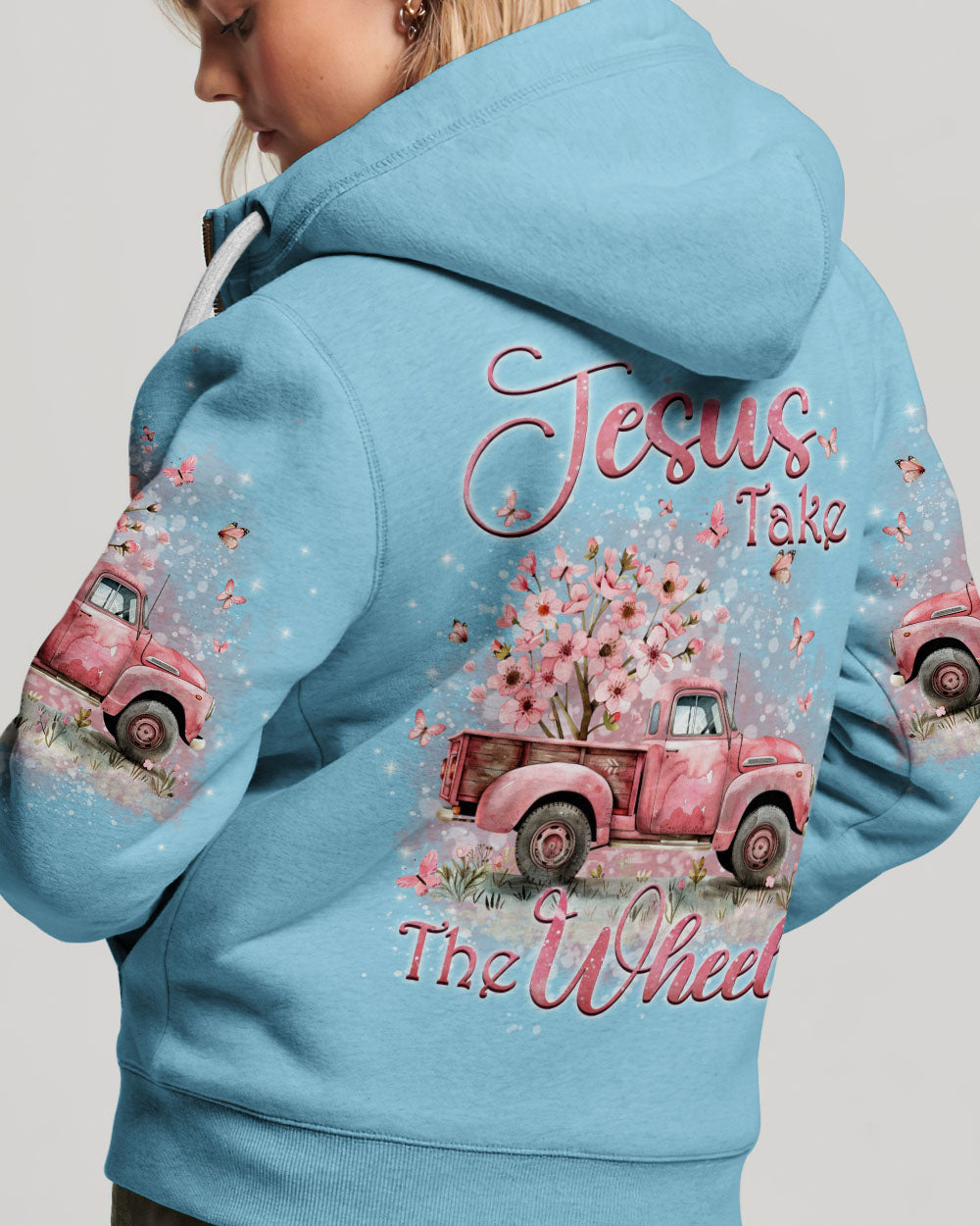 Jesus Take The Wheel Women's All Over Print Shirt - Yhkd0803244