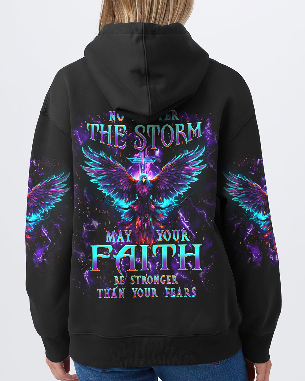 No Matter The Storm Women's All Over Print Shirt - Yhkd1311232