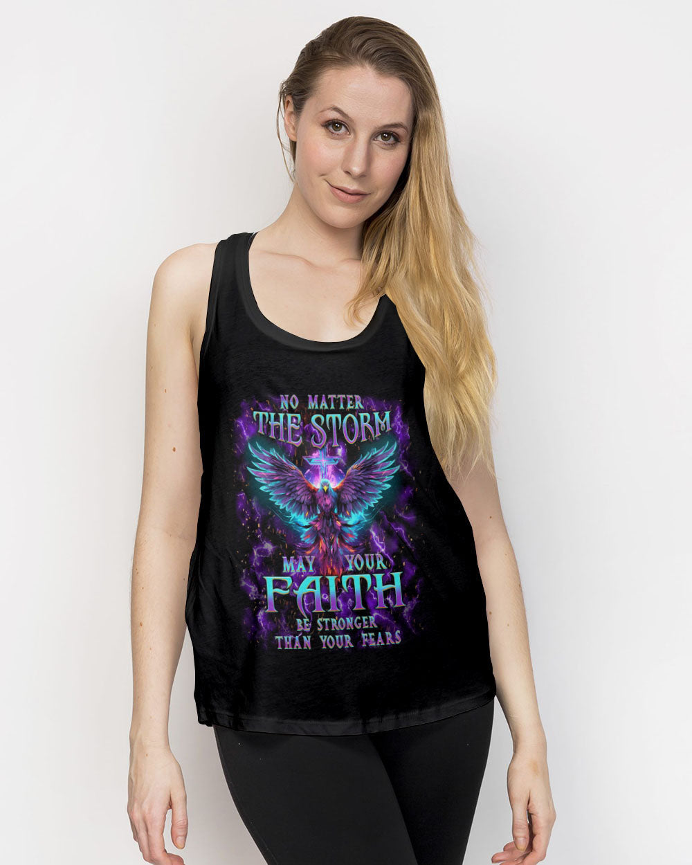 No Matter The Storm Women's All Over Print Shirt - Yhkd1311232