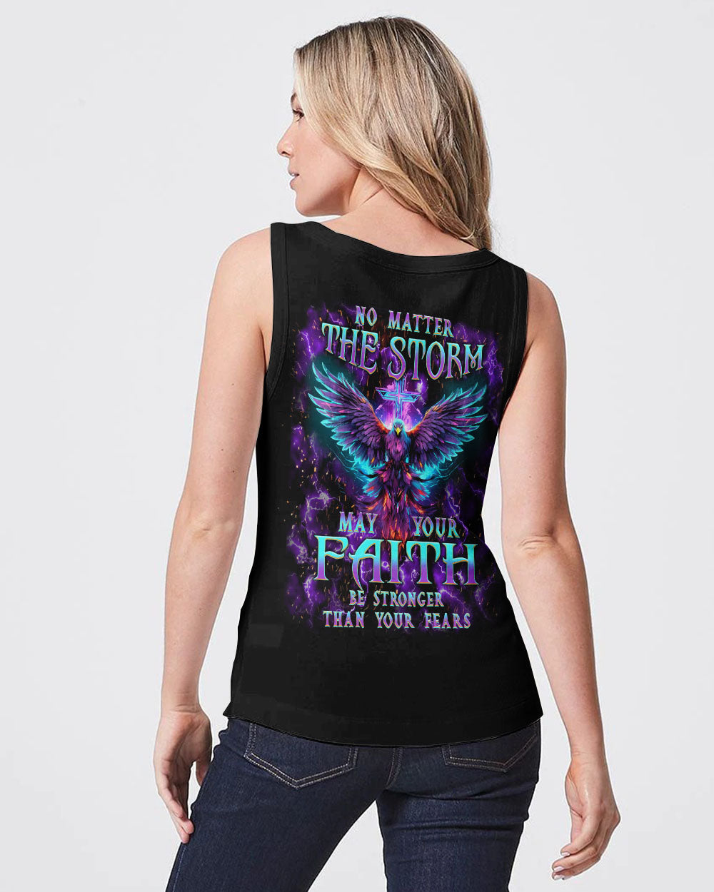 No Matter The Storm Women's All Over Print Shirt - Yhkd1311232