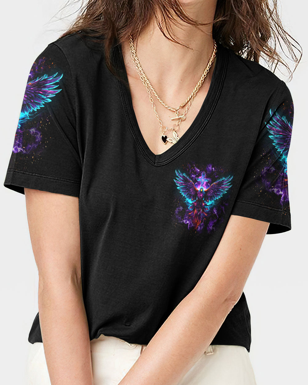 No Matter The Storm Women's All Over Print Shirt - Yhkd1311232