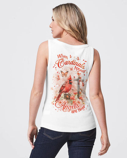 When Cardinals Appear Angels Are Near Women's All Over Print Shirt - Yhkd1403244