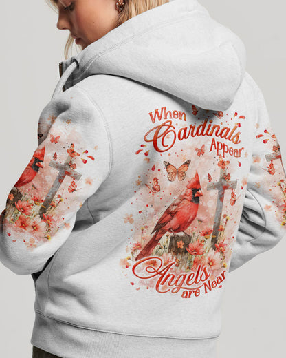 When Cardinals Appear Angels Are Near Women's All Over Print Shirt - Yhkd1403244