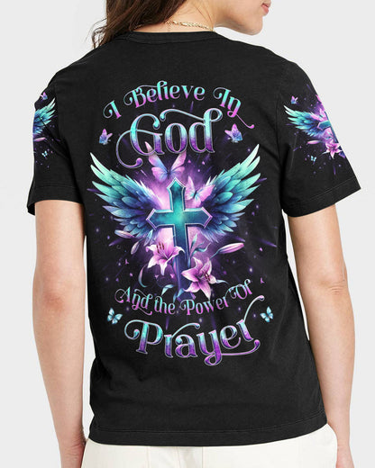 I Believe In God Women's All Over Print Shirt - Yhkd2911231