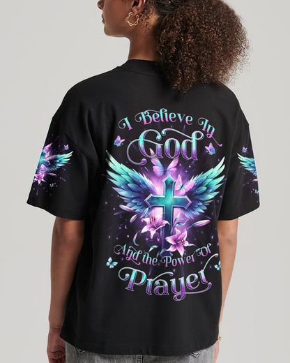 I Believe In God Women's All Over Print Shirt - Yhkd2911231