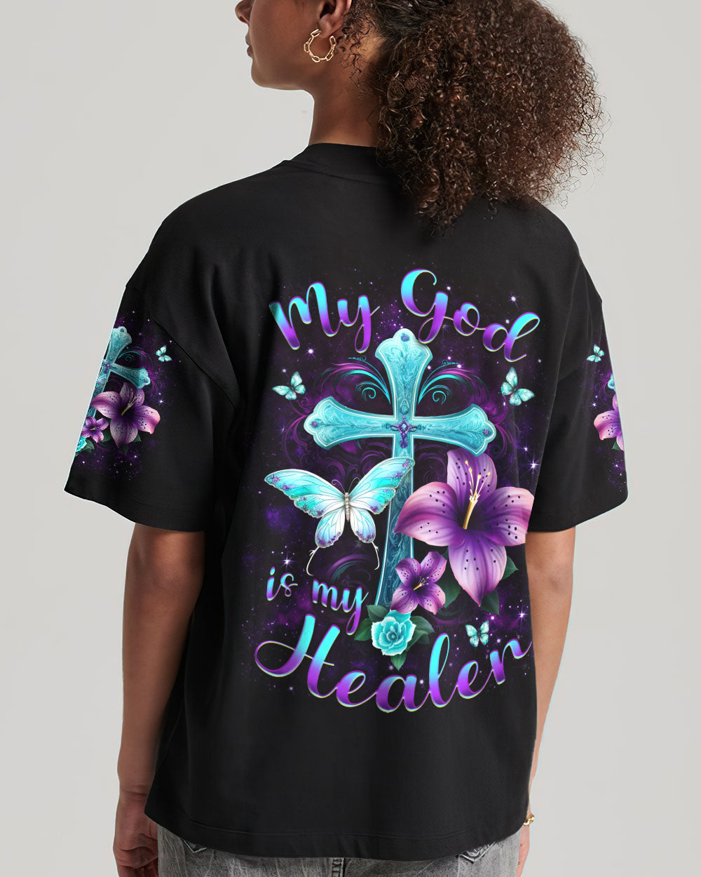 My God Is My Healer Women's All Over Print Shirt - Yhkd2912232