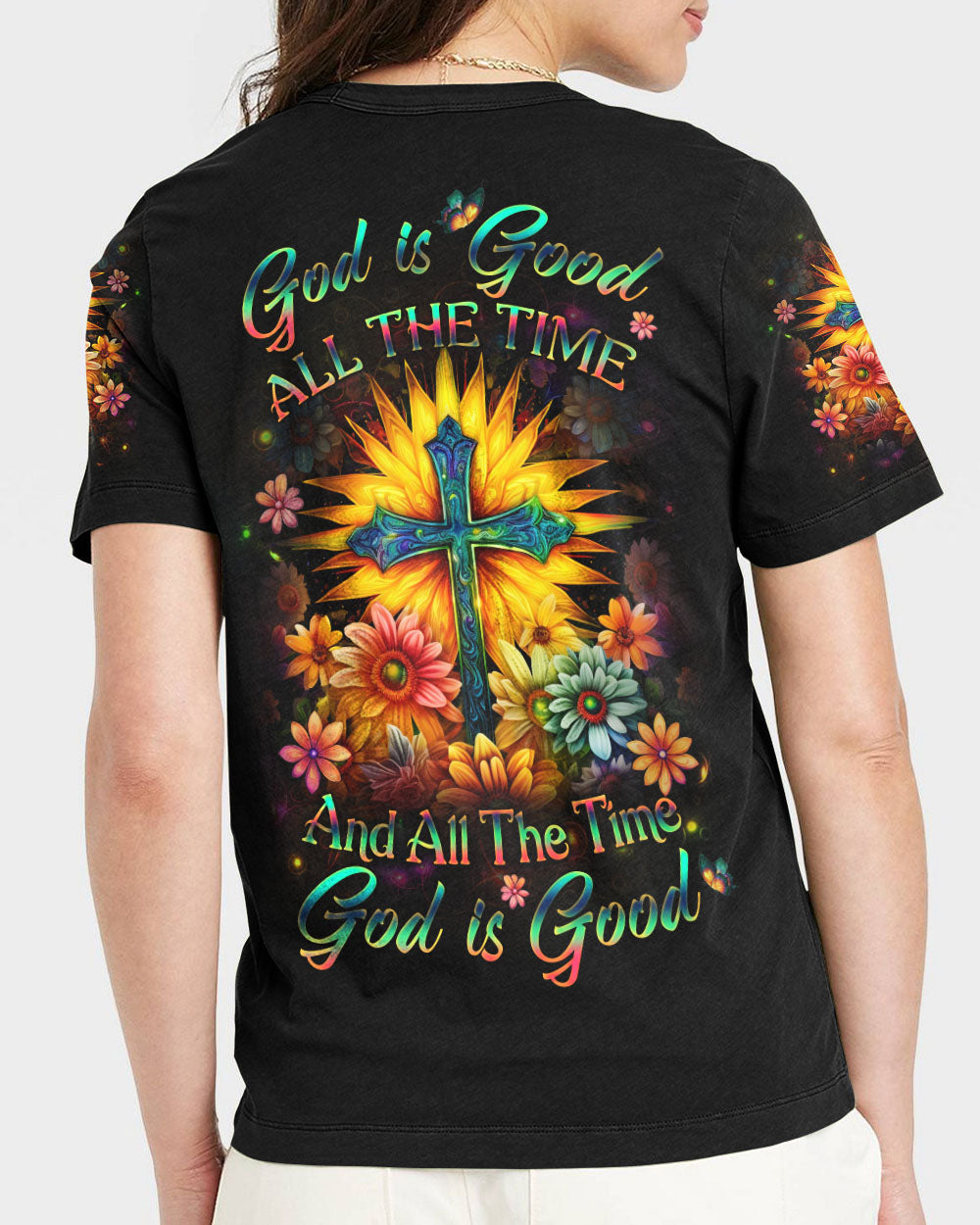 God Is Good All The Time Women's All Over Print Shirt - Yhlh0410233