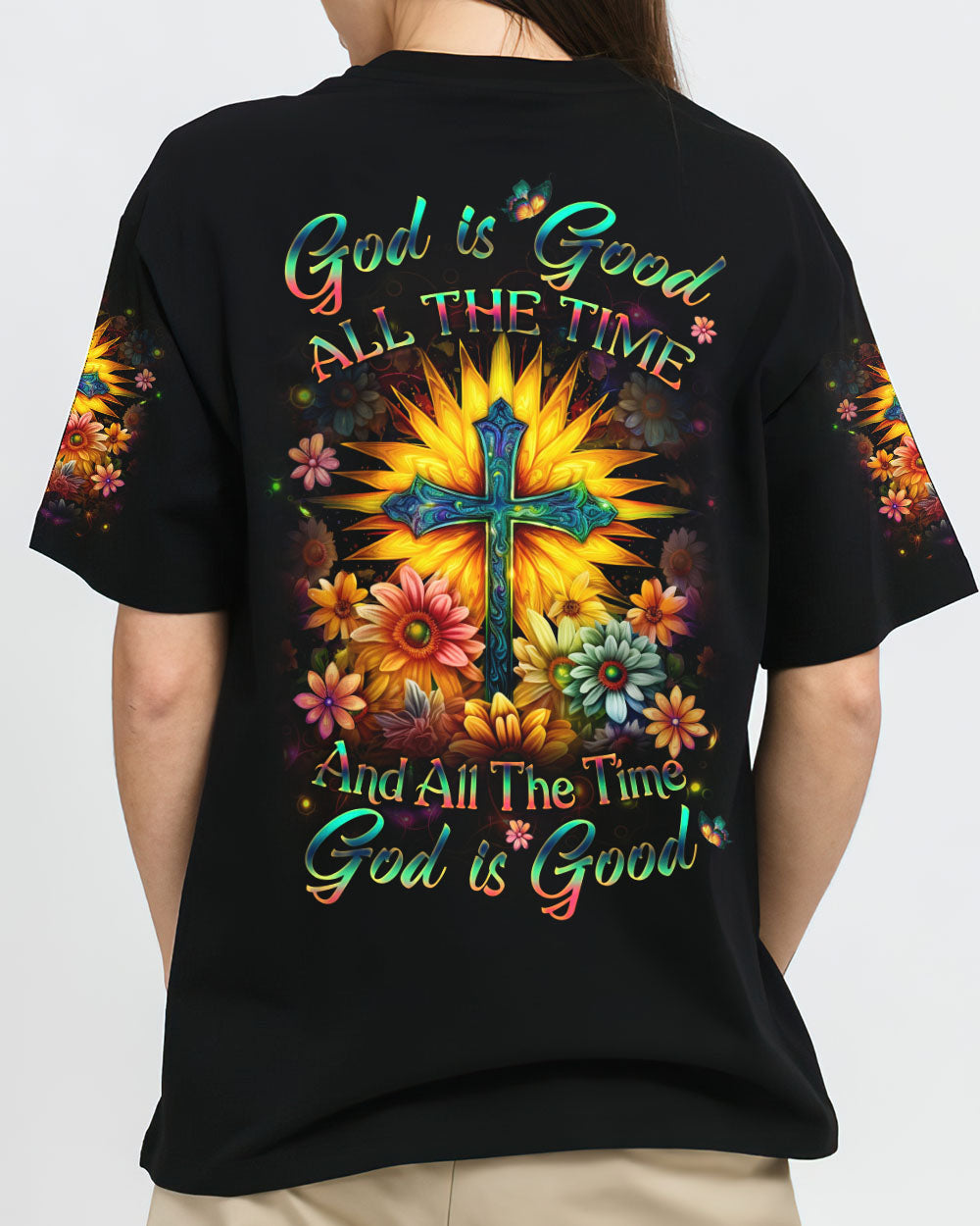 God Is Good All The Time Women's All Over Print Shirt - Yhlh0410233