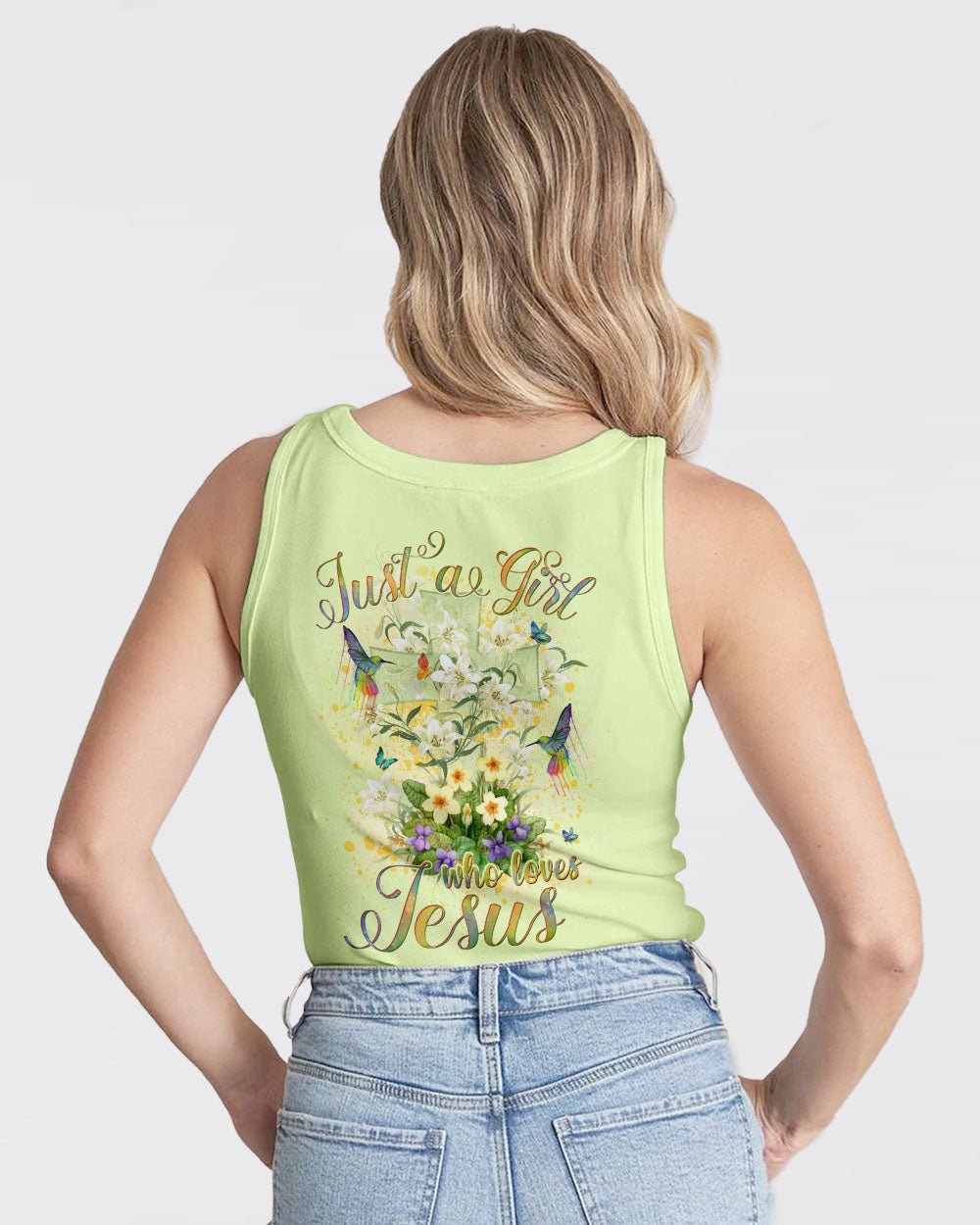 Just A Girl Who Loves Jesus Women's All Over Print Shirt - Yhlh15092302