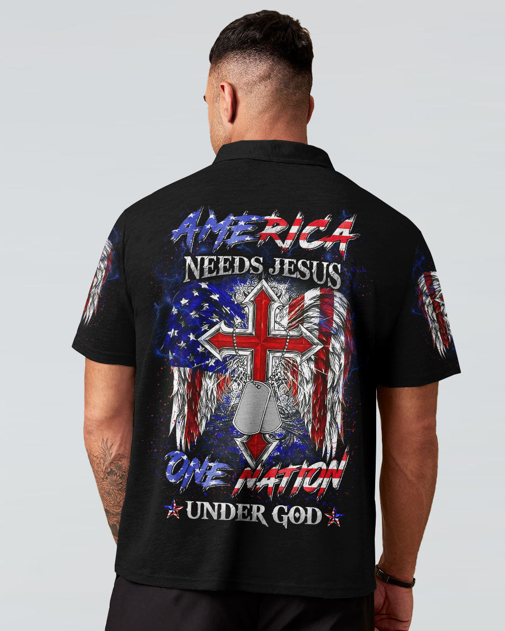 America Needs Jesus Men's All Over Print Shirt - Yhln0308232