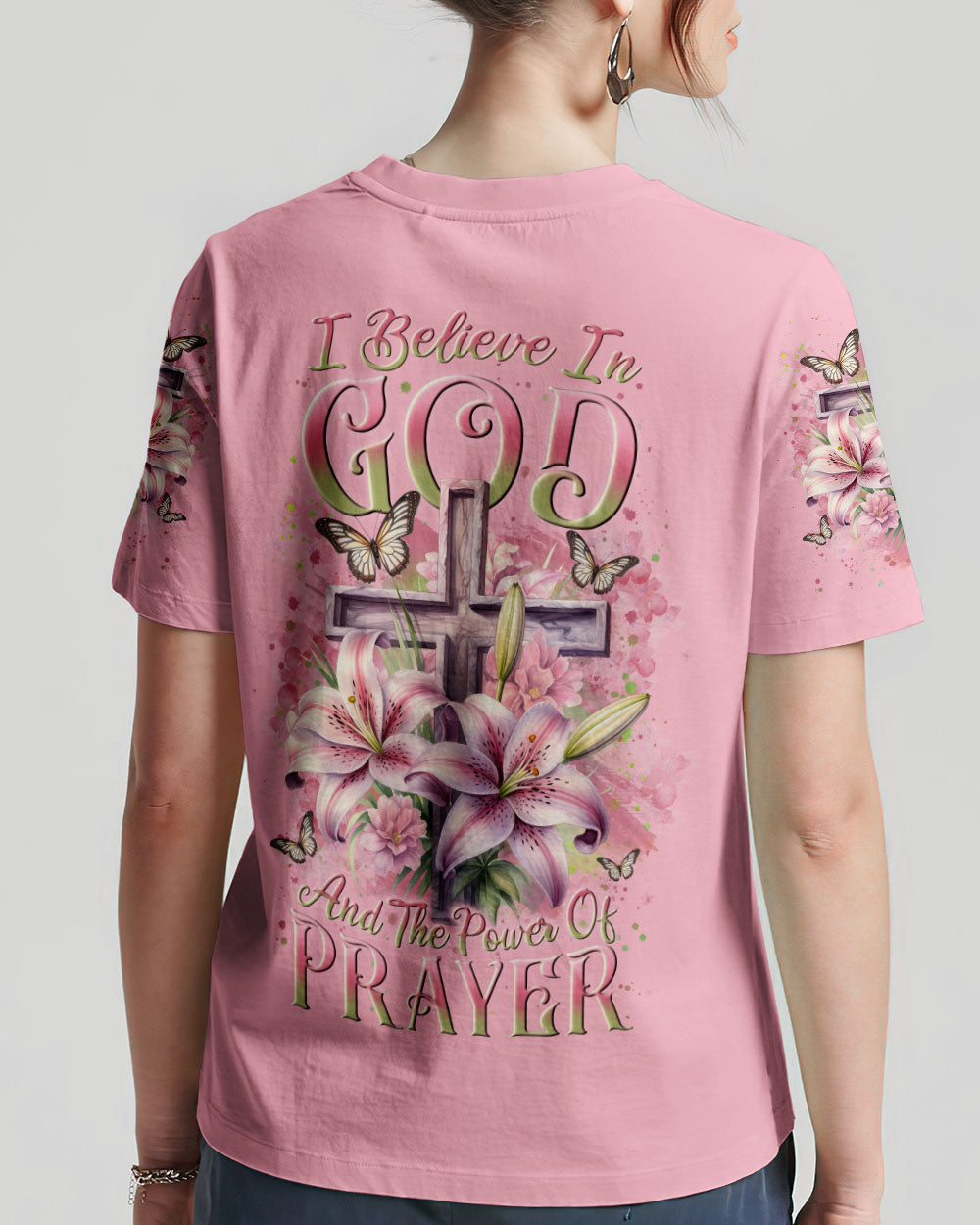 I Believe In God Women's All Over Print Shirt - Yhln0512233