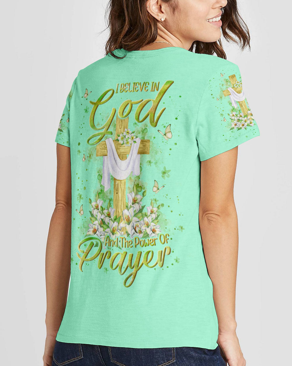 I Believe In God Women's All Over Print Shirt - Yhln0611232