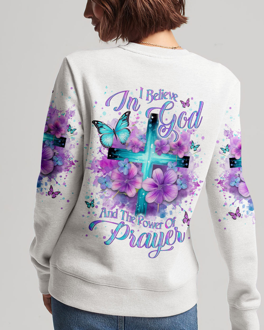 I Believe In God Women's All Over Print Shirt - Yhln0811234