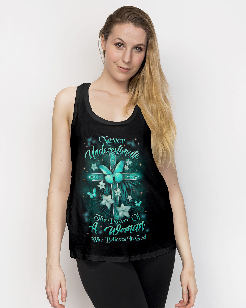 Never Underestimate The Power Women's All Over Print Shirt - Yhln0910234