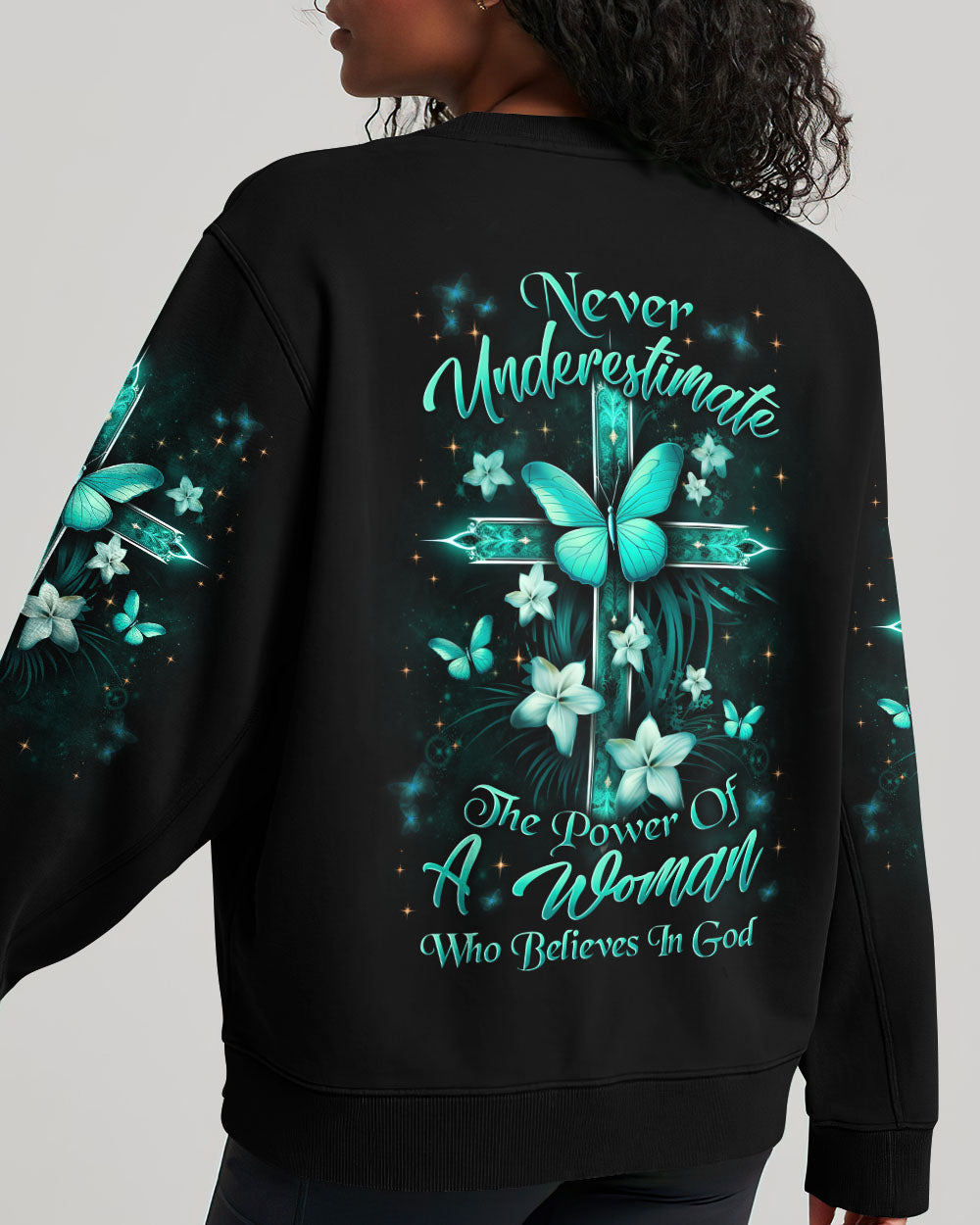 Never Underestimate The Power Women's All Over Print Shirt - Yhln0910234