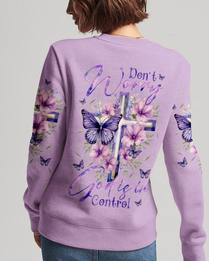 Don't Worry God Is In Control Women's All Over Print Shirt - Yhln1108234