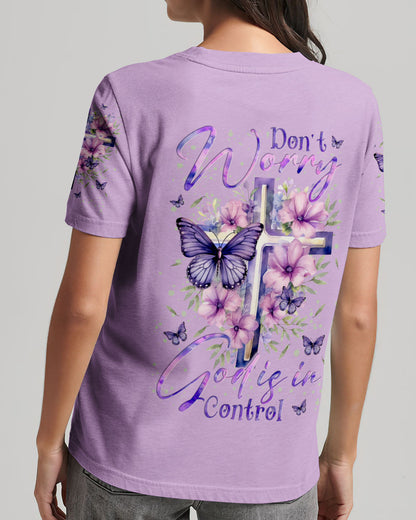 Don't Worry God Is In Control Women's All Over Print Shirt - Yhln1108234