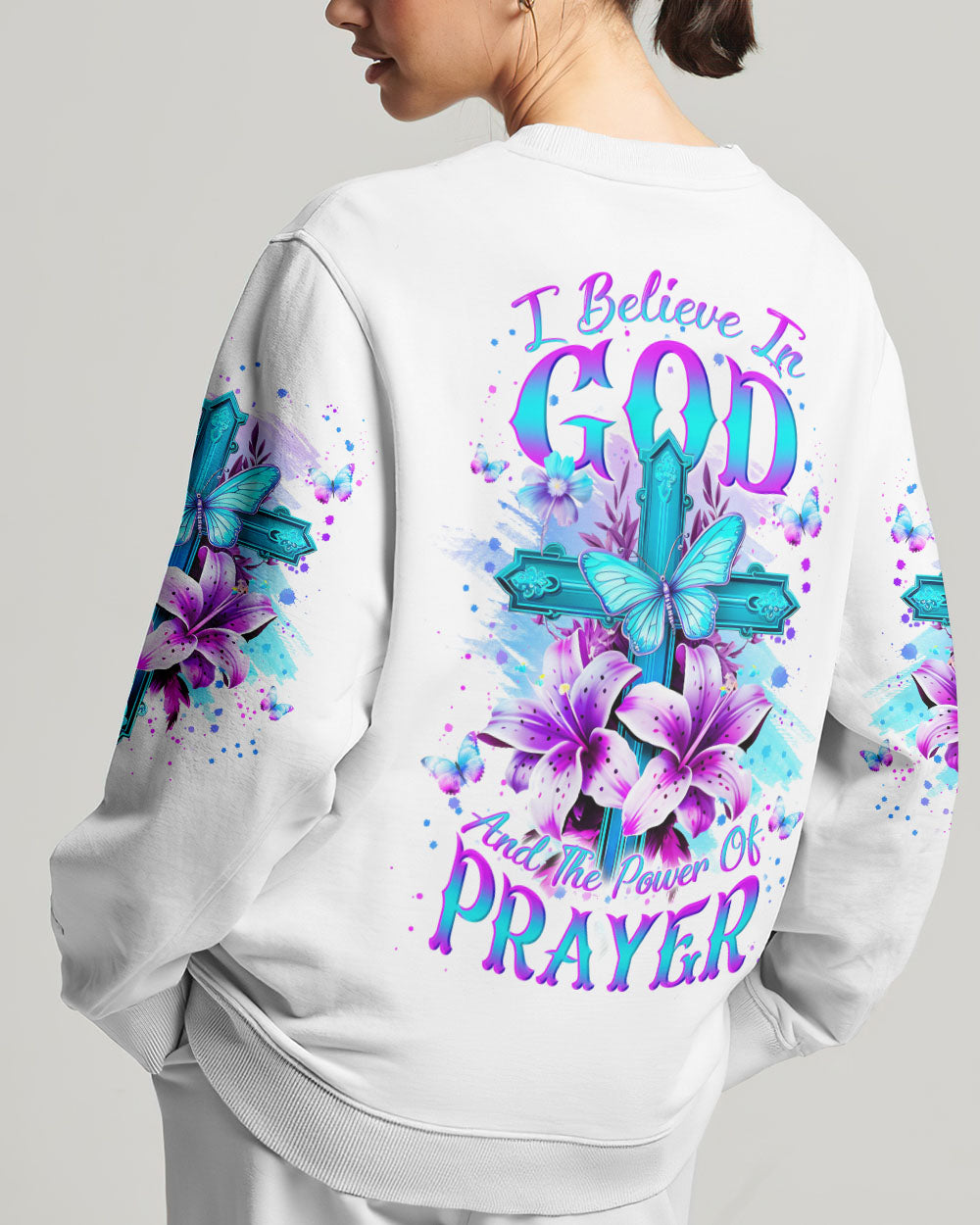 I Believe In God Women's All Over Print Shirt - Yhln1710233