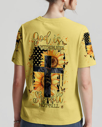 God Is Within Her Women's All Over Print Shirt - Yhln1809232