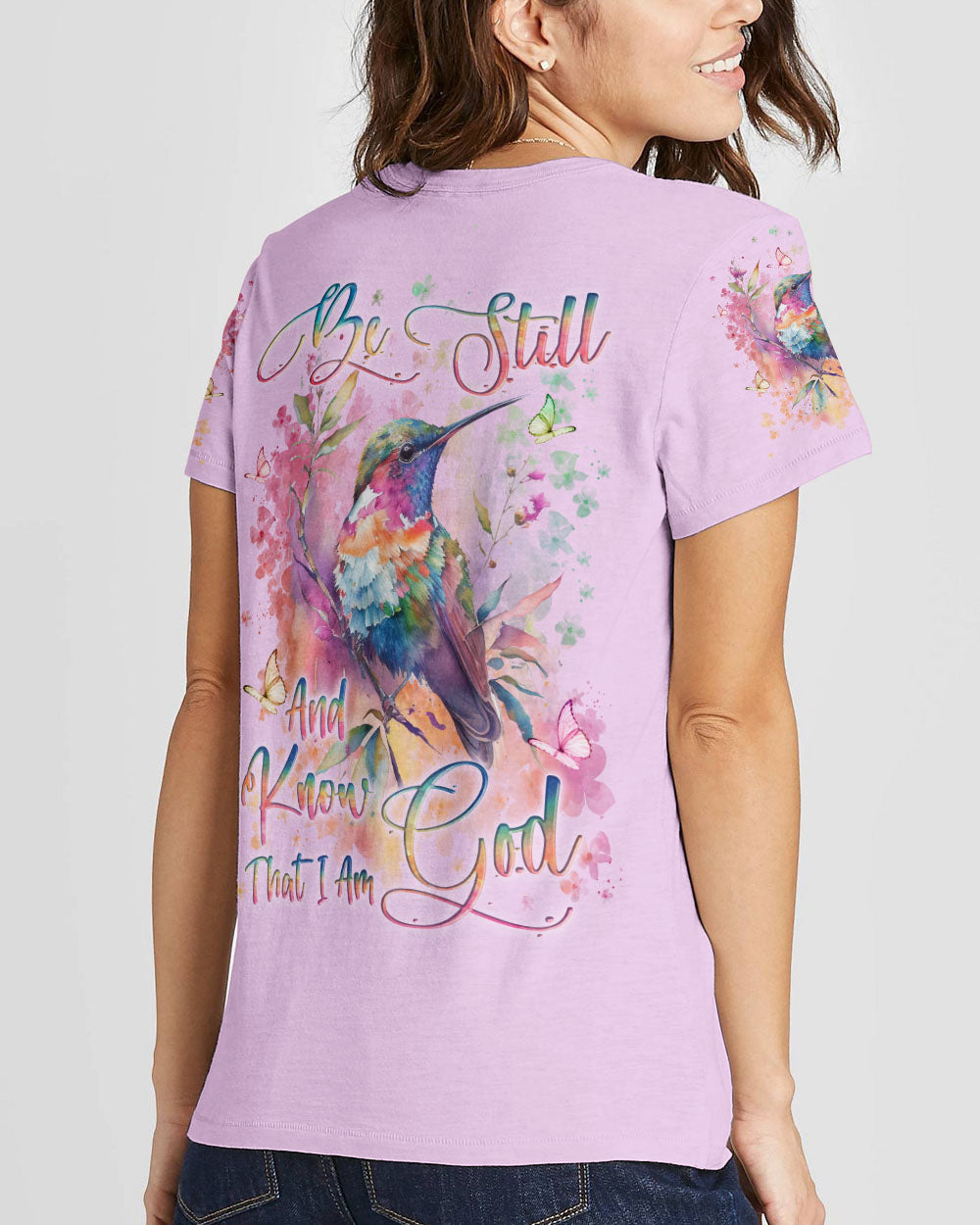 Be Still And Know That I Am God Women's All Over Print Shirt - Yhln1810232