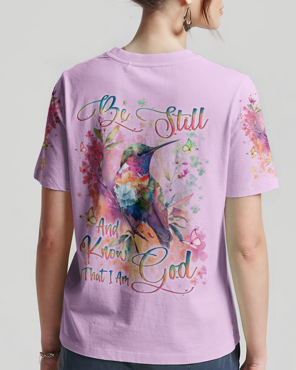 Be Still And Know That I Am God Women's All Over Print Shirt - Yhln1810232