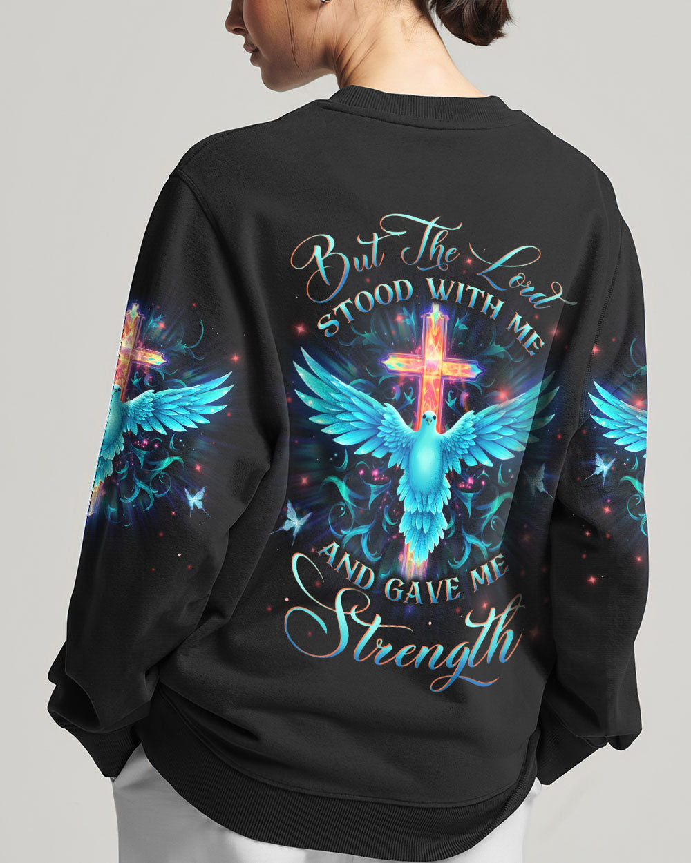 But The Lord Stood With Me Women's All Over Print Shirt - Yhln2010233