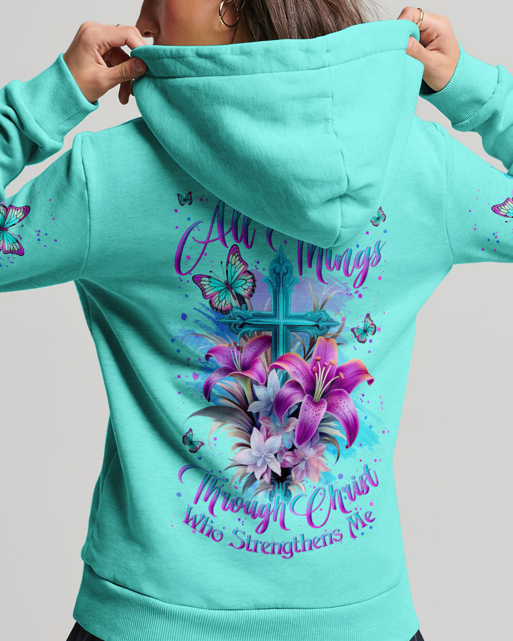 I Can Do All Things Through Christ Women's All Over Print Shirt - Yhln211232