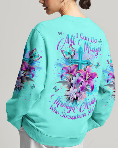 I Can Do All Things Through Christ Women's All Over Print Shirt - Yhln211232