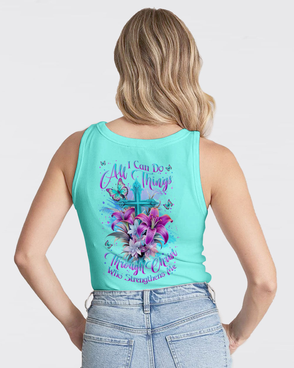 I Can Do All Things Through Christ Women's All Over Print Shirt - Yhln211232